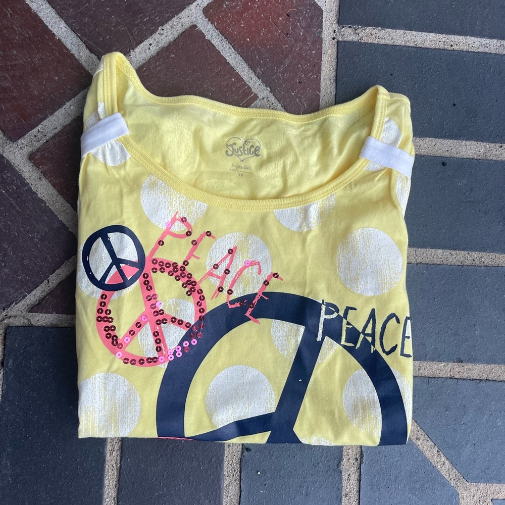 Beautiful Justice Girls Peace and Love Design Girls
Blouse